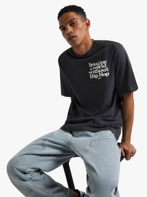 Reebok Men's Charcoal T-Shirt