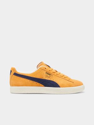Puma Men's Clyde OG Orange/Navy Sneaker