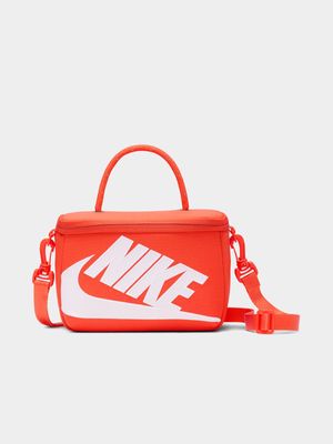 Nike Unisex Mini Shoebox Crossbody Orange Bag