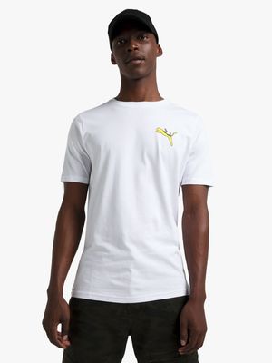 Puma Men's White T-Shirt