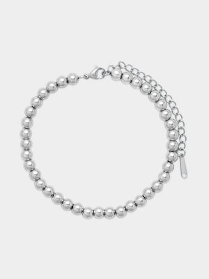 Beaded Stainless Steel Bracelet for Women