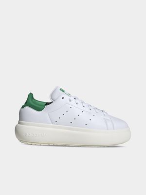 adidas Originals Women's Stan Smith White/Green Sneaker