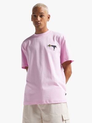 Redbat Men's Pink Relaxed T-Shirt