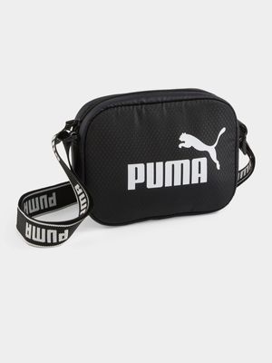 Puma Unisex Core Base Black Crossbody Bag