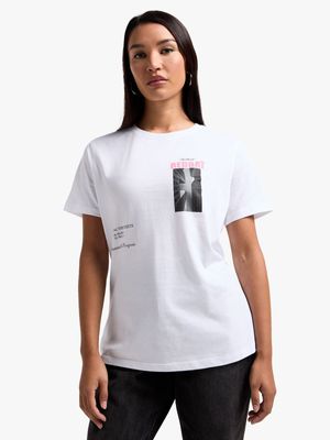 Redbat Women's White T-Shirt