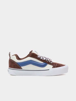 Vans Men's KNU Skool Brown/Blue Sneaker