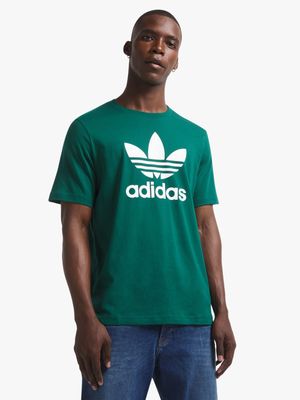 adidas Originals Men's Trefoil Green T-shirt