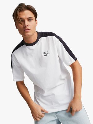Puma Men's Trend 7etter White T-Shirt