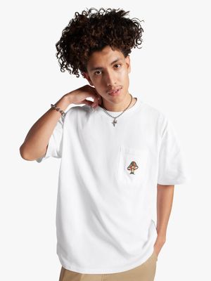 Converse Men's Mushroom White T-shirt