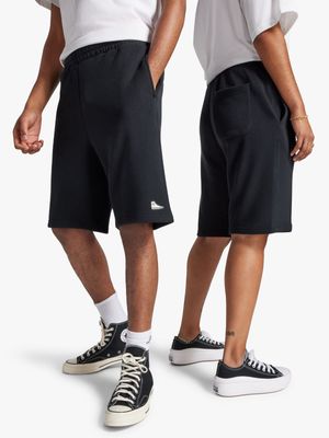 Converse Men's Go-To Loose Fit 9" Black Shorts