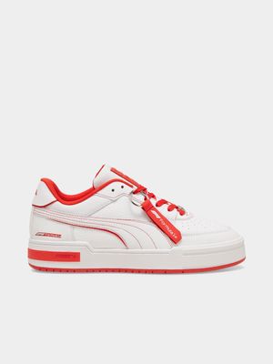 Puma Men's F1 CA PRO White/Red Sneaker