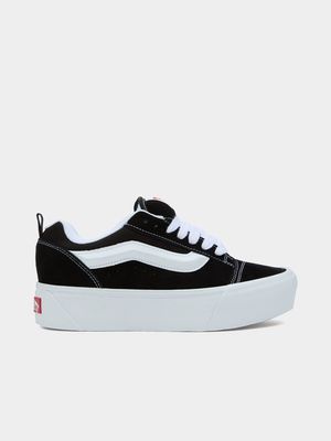 Vans Women's KNU Skool Stack Black/White Sneaker
