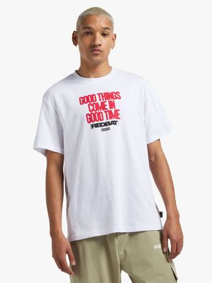 Redbat Men's White T-Shirt