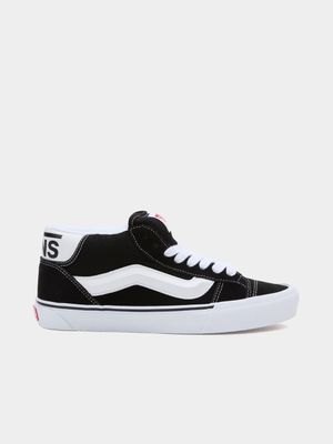 Vans Men's KNU Mid Black/White Sneaker