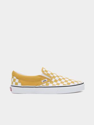 Vans Women's Slip-On Yellow/White Sneaker