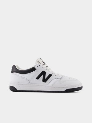 New Balance Junior 480 White/Black Sneaker