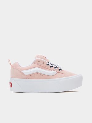 Vans Women's KNU Stack Pink Sneaker