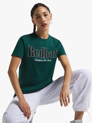 Redbat Women's Green T-Shirt