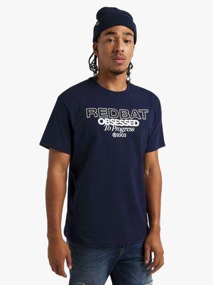 Redbat Men's Graphic Navy T-shirt
