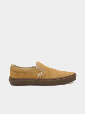 Vans Men's Slip-On Tan Sneaker