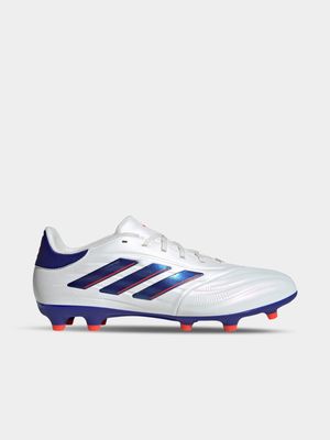 Mens adidas Copa Pure 2 League FG White/Blue Boots