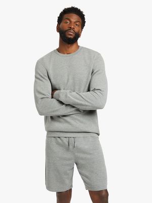 Men's TS Dynamic Fleece Grey Melange Shorts