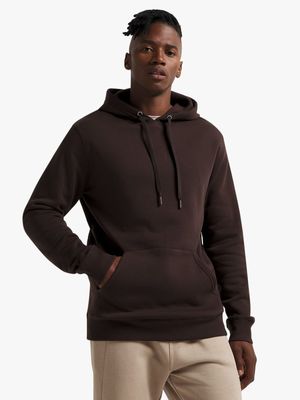 Mens TS Dynamic Fleece Brown Hoodie