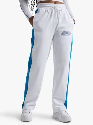Redbat Athletics Women's White Sweat Pants