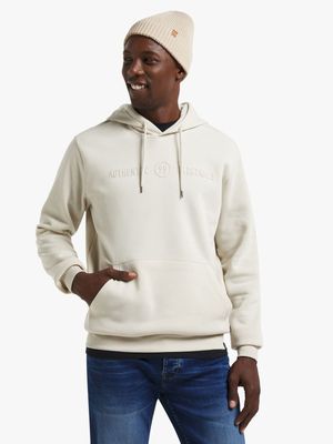 Men's Natural Graphic Print Hoodie