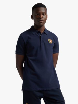 Fabiani Men's TriCore Navy Polo Shirt