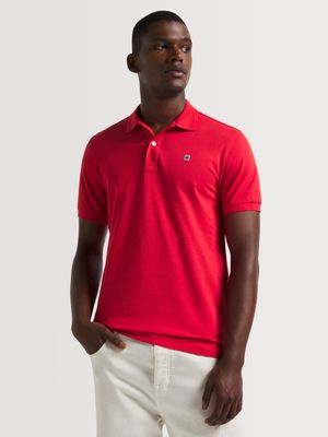 G-Star Men's Dunda Slim Red Polo Shirt
