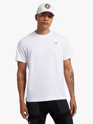 Men's Fabiani Basic Crew Neck White T-Shirt