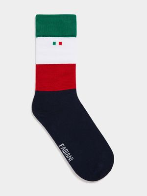 Fabiani Men's Multicolour Anklet Socks