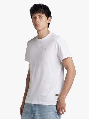 G-Star Men's Nifous Off White Compact T-Shirt