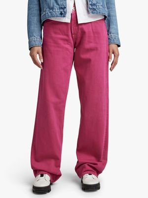G-Star Women's Purple Loose Jeans