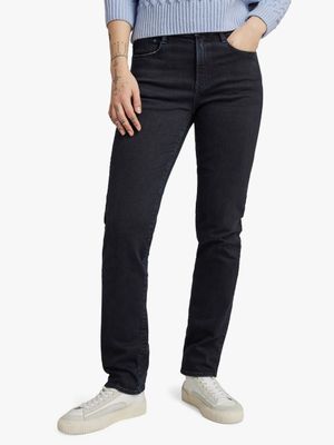 G-Star Women's Ace 2.0 Slim Straight Black Jeans
