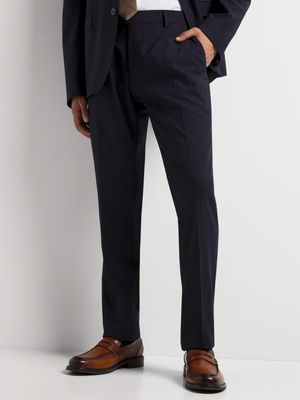 Fabiani Men's Luxury Navy Suit Trouser
