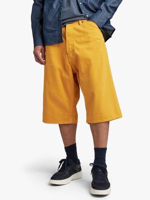G-Star Men's Bam Yellow Denim Shorts