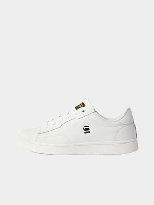 G-Star Women’s White Cadet Leather Sneakers