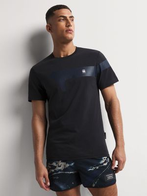 G-Star Graphic Slim Black T-Shirt