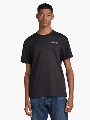 G-Star Men's Multi Graphic Black T-Shirt