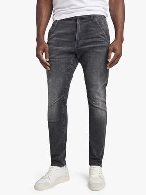 G-Star Men's Meteorite Black Superstretch Slim Jeans