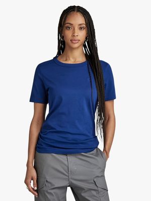 G-Star Women's Core Slim Blue T-Shirt