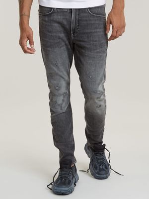 G-Star Men's D-Staq 3D Faded Grey Slim Jeans