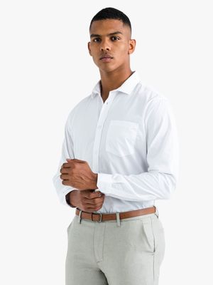 MKM White Smart Regular Fit Shirt