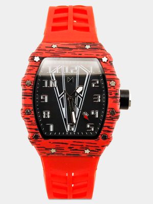 MKM RED SPORTS LUX WATCH