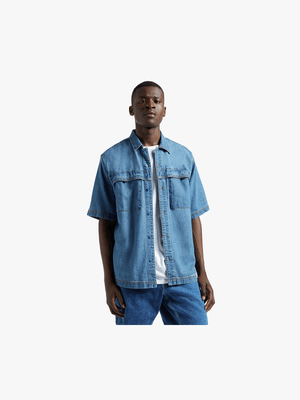 RJ Denim SS Boxy Shirt