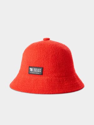 RJ Red Towelling Hat