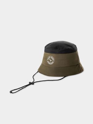 RJ Fatigue Black Fitted Boonie