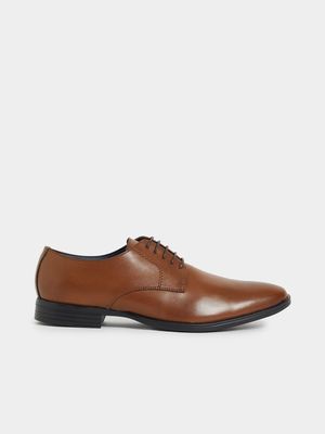 MKM Tan Classic Lace Up Shoes